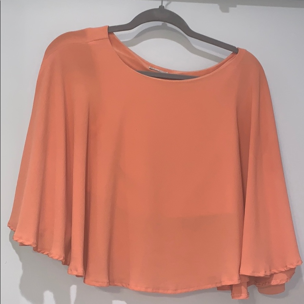 coral beautiful loose swing top